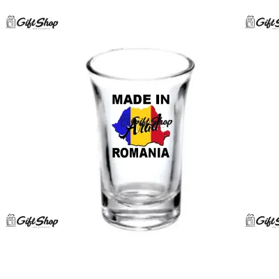 Made in arad romania, pahar shout, model 27b